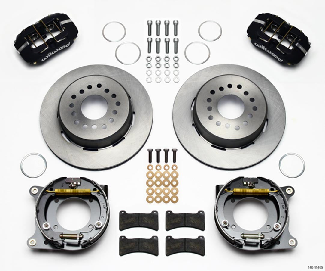 Wilwood Disc Brake Kit Rear 55- 57 Chevy 2.34in Offset WIL140-11405
